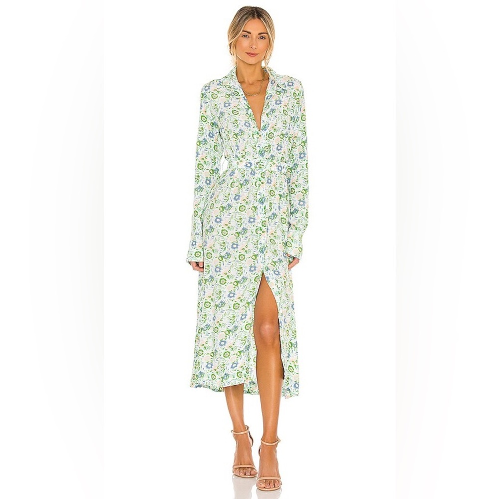 SWF Long Sleeve Shirt Dress in Renewed | NWT